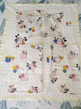 Vintage Baby Mickey 1984 Bedroom Bundle